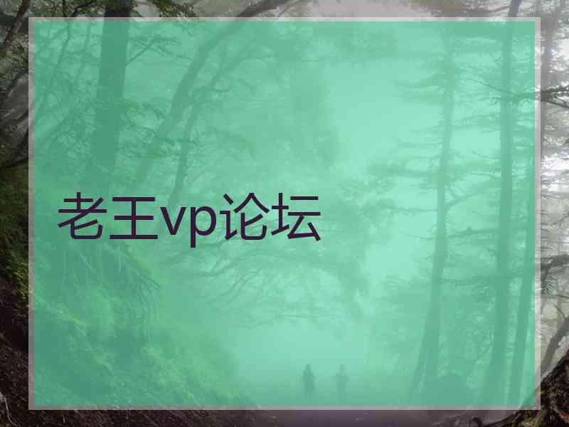 老王vp论坛