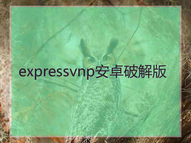 expressvnp安卓破解版