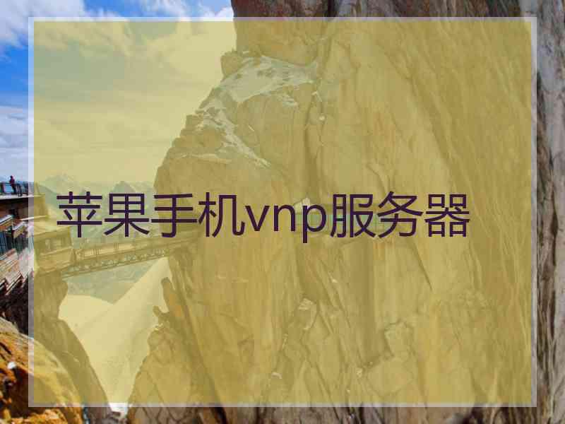 苹果手机vnp服务器