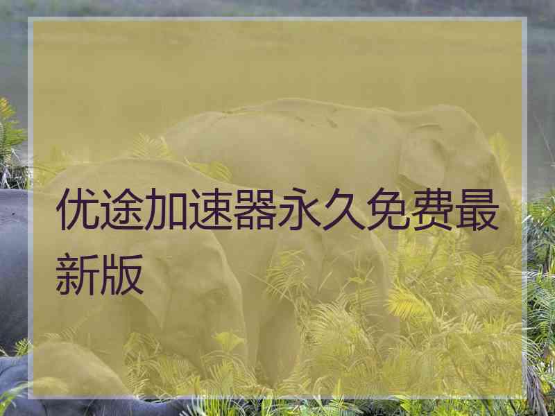 优途加速器永久免费最新版