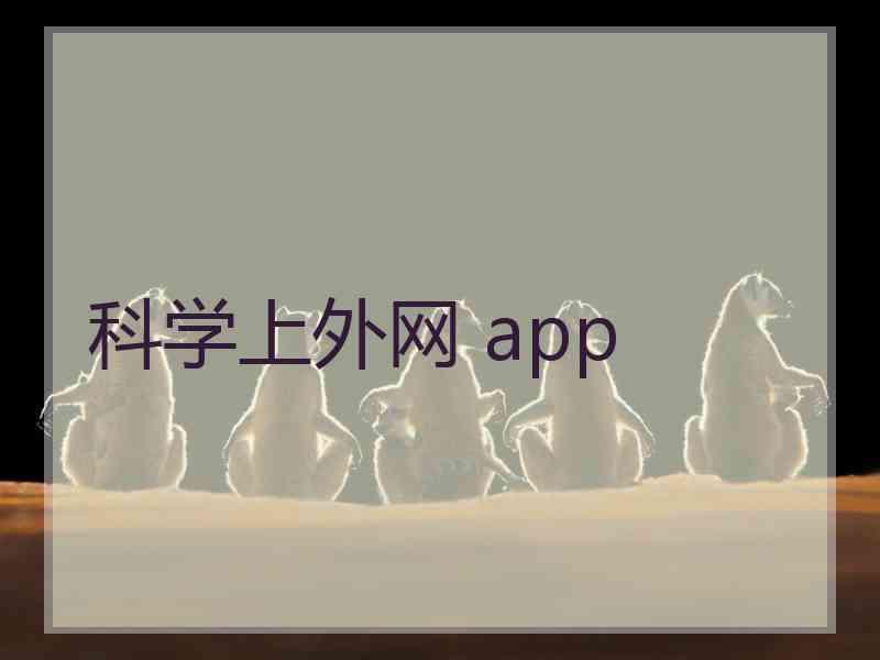 科学上外网 app