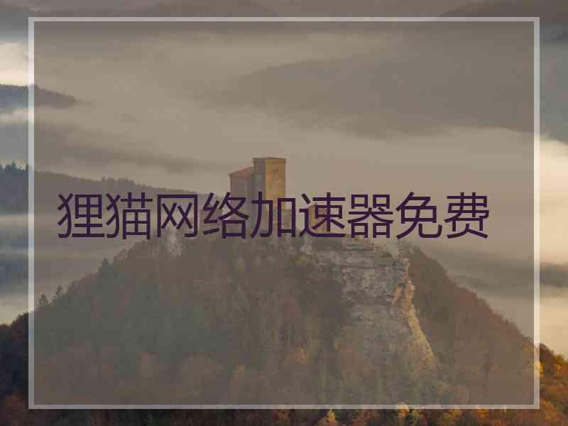 狸猫网络加速器免费