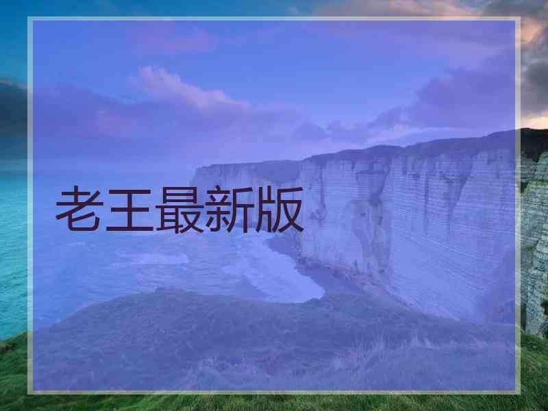 老王最新版