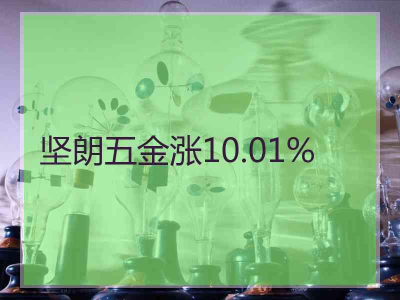 坚朗五金涨10.01%