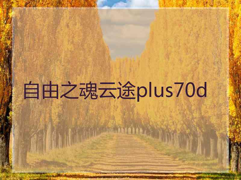自由之魂云途plus70d