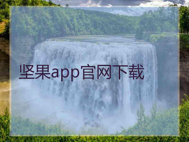 坚果app官网下载