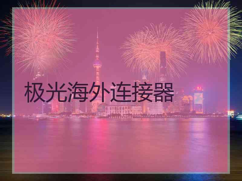 极光海外连接器
