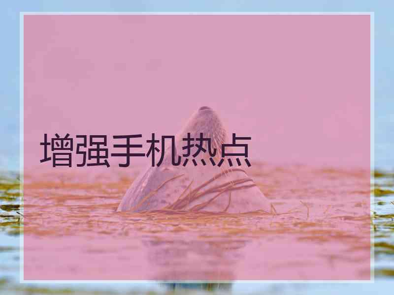 增强手机热点