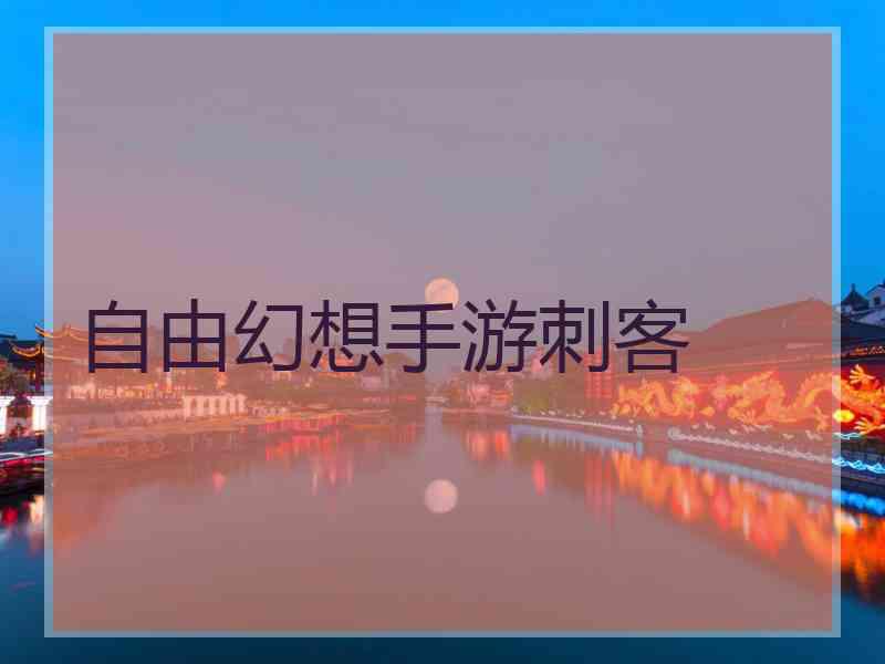 自由幻想手游刺客