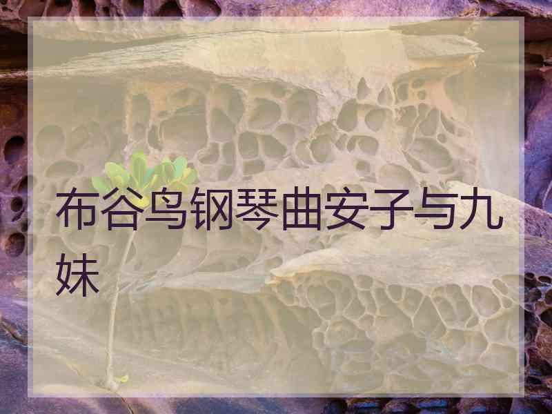 布谷鸟钢琴曲安子与九妹
