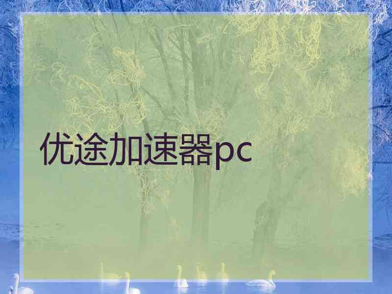 优途加速器pc