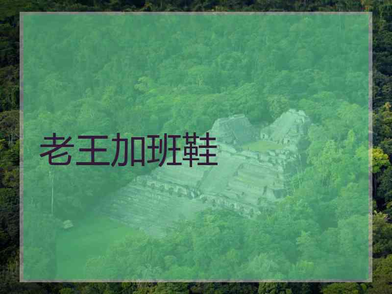老王加班鞋