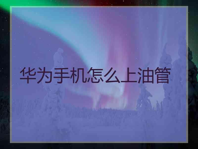 华为手机怎么上油管