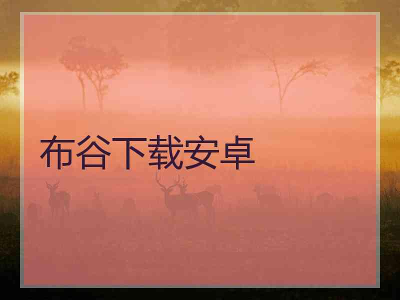 布谷下载安卓