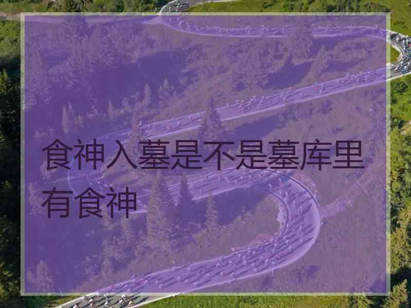 食神入墓是不是墓库里有食神
