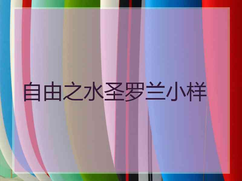 自由之水圣罗兰小样