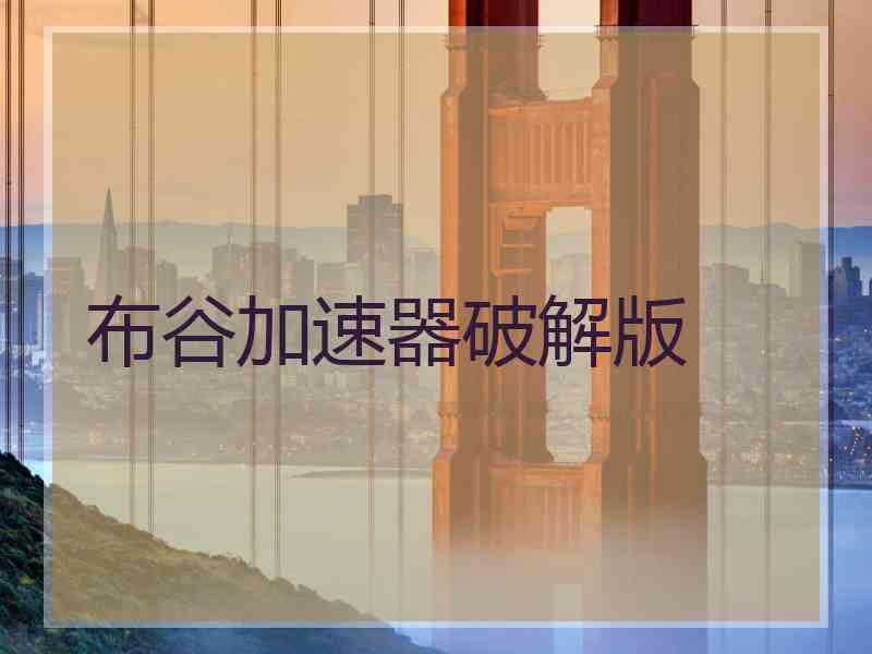 布谷加速器破解版