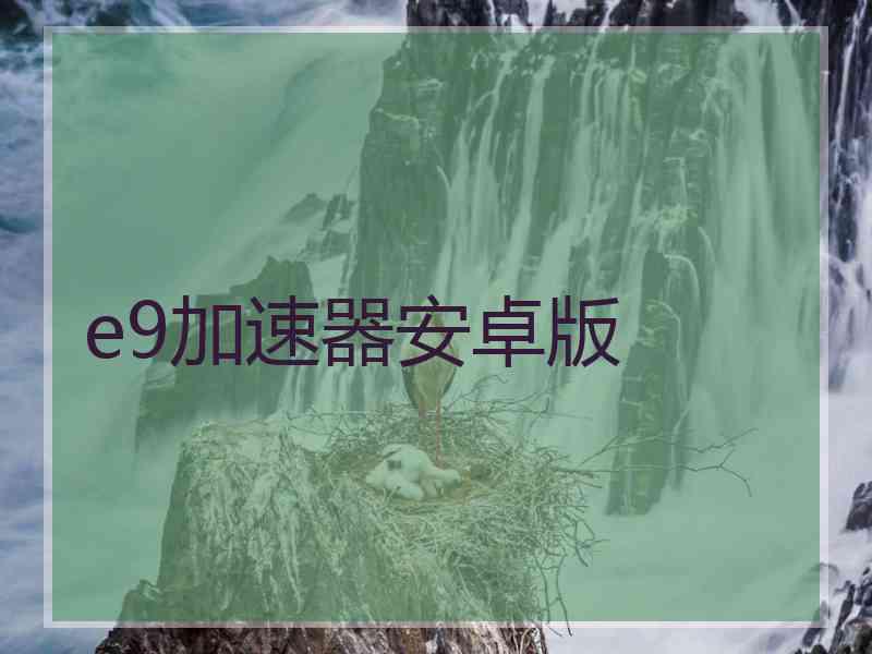 e9加速器安卓版